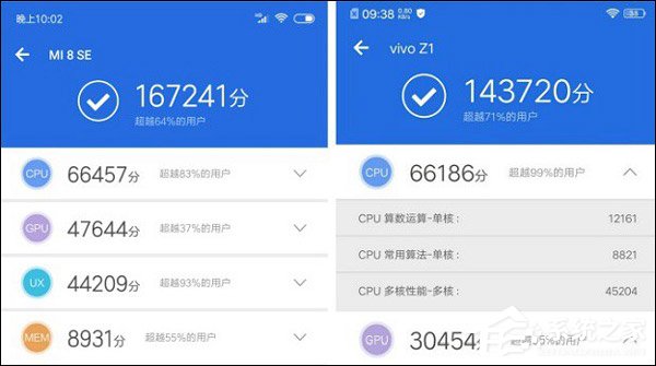 买vivo Z1还是小米8 SE?小米8 SE和vivo Z1对比评测