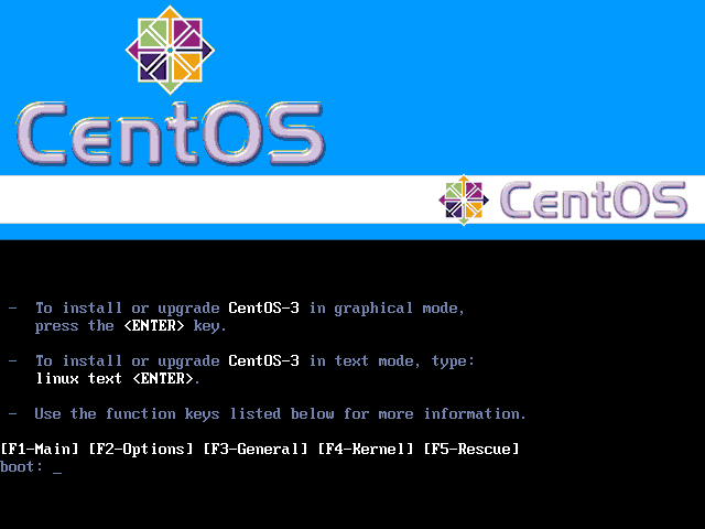 CentOS 3.6 i386官方正式版系统(32位)