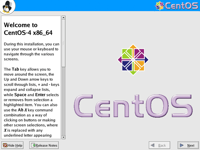 CentOS 4.6 x86_64官方正式版系统(64位)