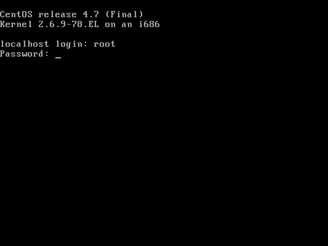CentOS 4.7 i386官方正式版系统(32位)