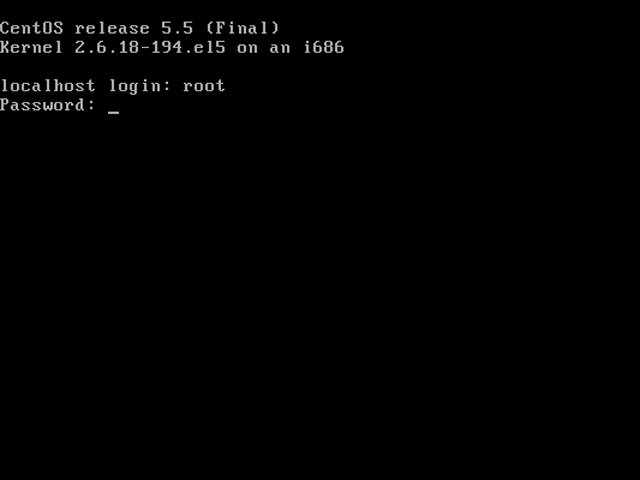 CentOS 5.5 i386官方正式版系统(32位)