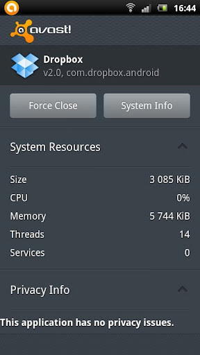 avast手机安全 avast Mobile Security v6.1.3