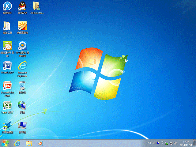 电脑公司 GHOST WIN7 SP1 X86 安全稳定旗舰版 V2014.11(32位)